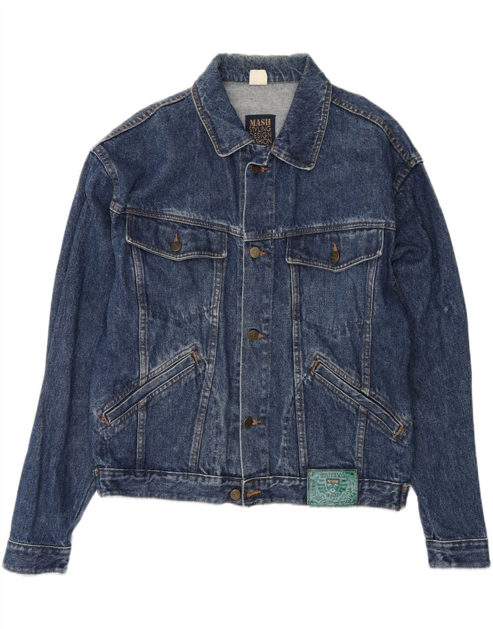 Giacca di jeans da uomo MASH grande blu