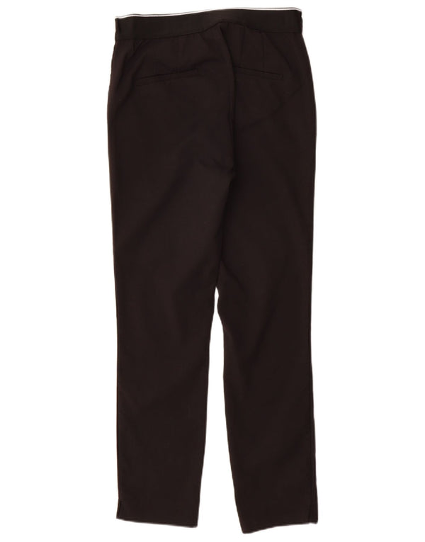 Pantaloni chino slim da donna Zara XS W26 L27 cotone nero