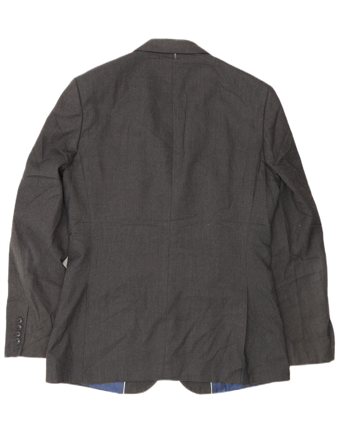 Giacca blazer slim lunga a 2 bottoni Marks & Spencer da uomo UK 40 Grigio medio