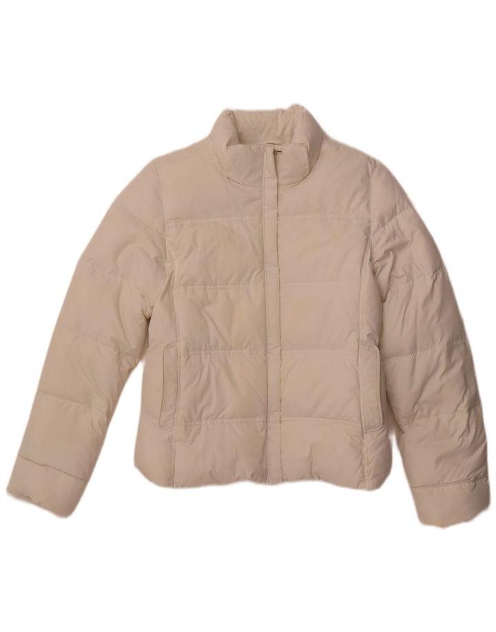 Giacca imbottita da donna CHAMPION UK 14 Poliestere bianco medio