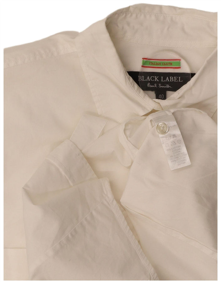 Camicia PAUL SMITH da donna BLACK LABEL IT 40 piccola in cotone bianco