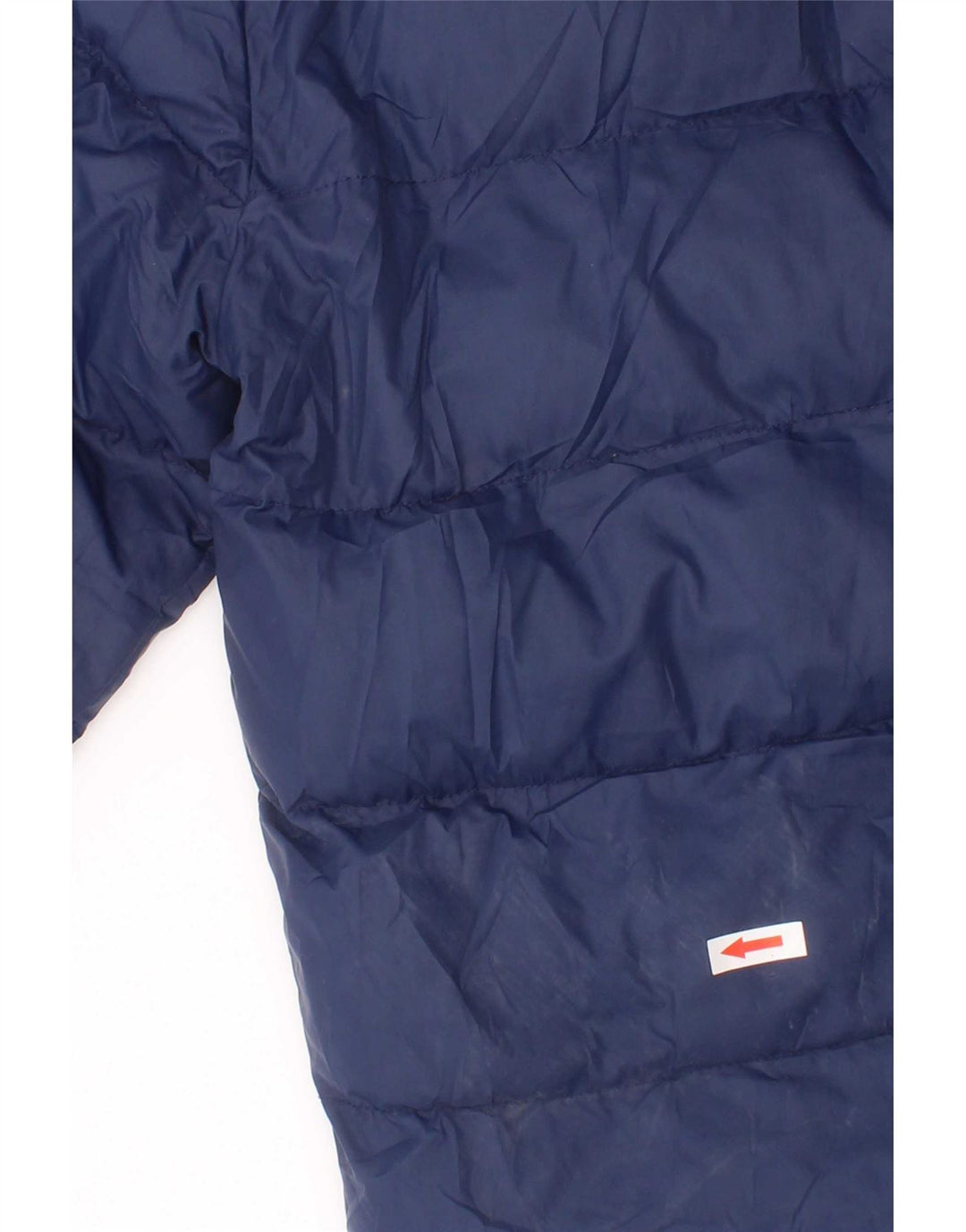 Giacca imbottita con cappuccio Timberland per ragazzi 7-8 anni in poliestere blu