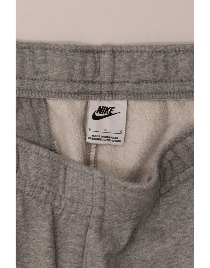 Pantaloni da tuta da uomo Nike Joggers grandi in cotone chiazzato grigio