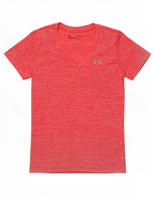 Maglietta Under Armour da uomo Heat Gear Top piccola rossa chiazzata