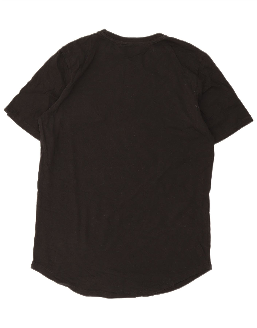 T-shirt da uomo Jack & Jones Top in cotone nero medio