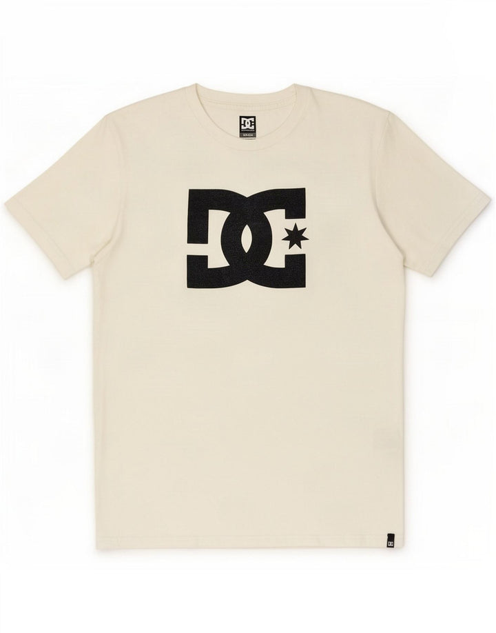 DC T-shirt grafica da uomo Top piccola in cotone bianco