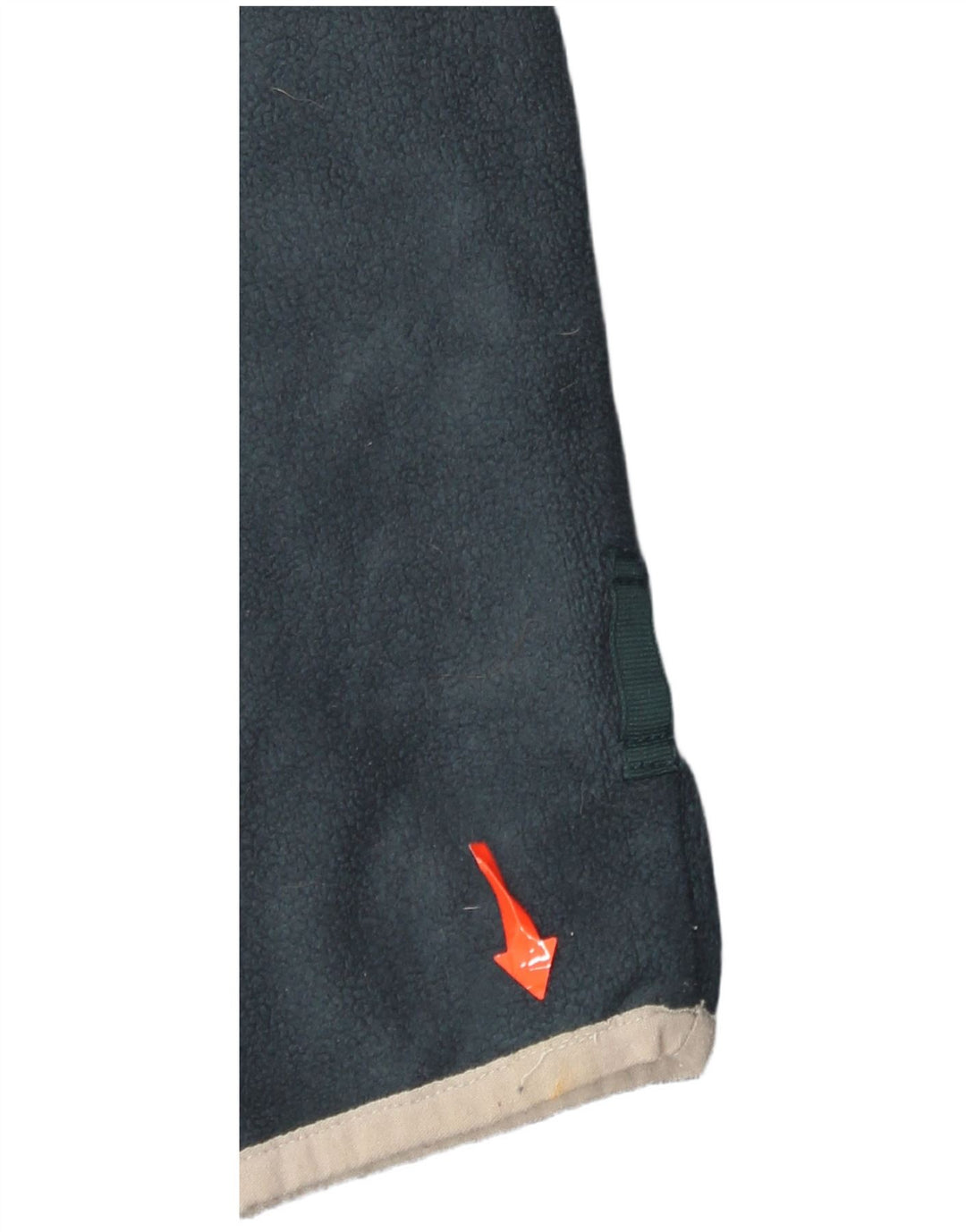 Giacca in pile da donna Eddie Bauer UK 12 poliestere blu navy medio
