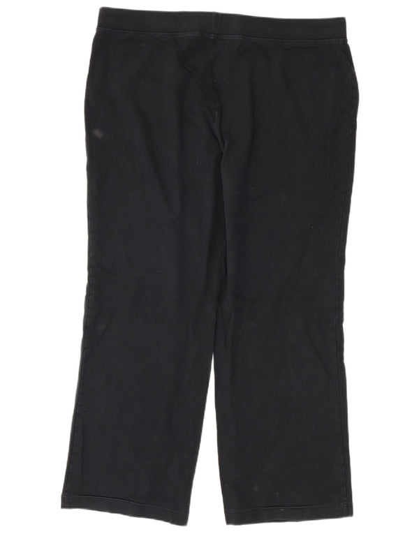 Pantaloni da tuta da donna Marks & Spencer UK 18 XL cotone nero