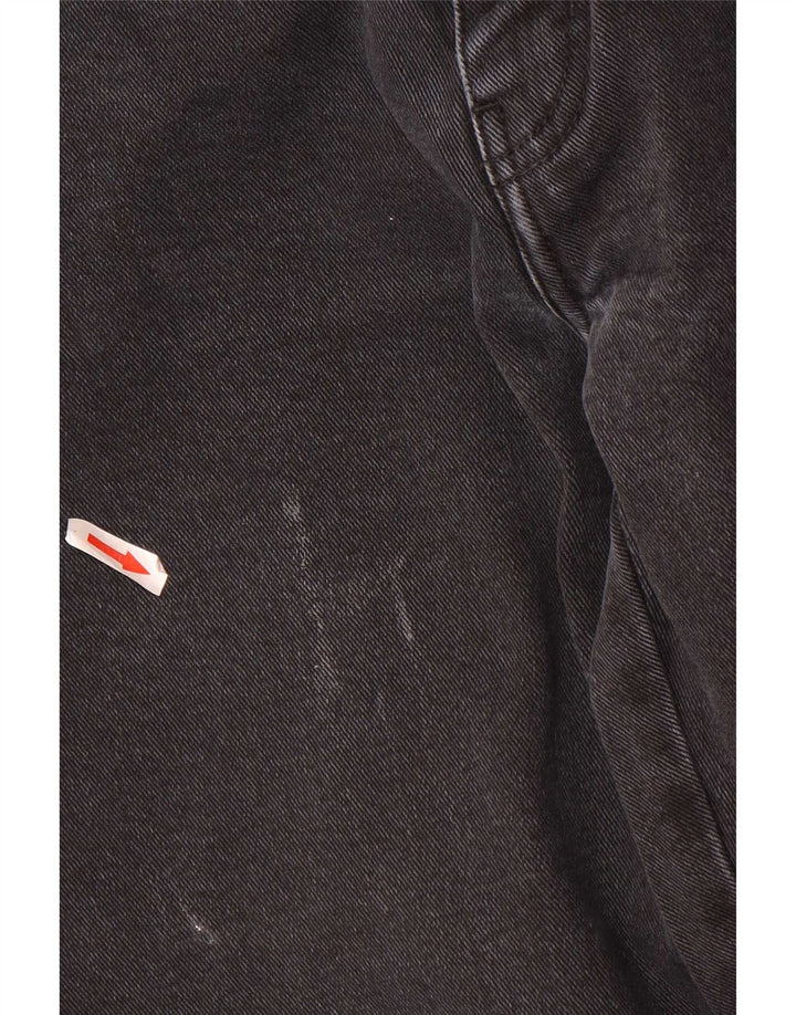 Jeans dritti da uomo Wrangler Texas W36 L32 cotone nero
