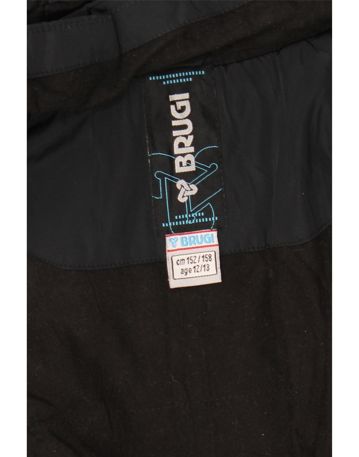 Piumino con cappuccio BRUGI Bambina 12-13 anni Nero