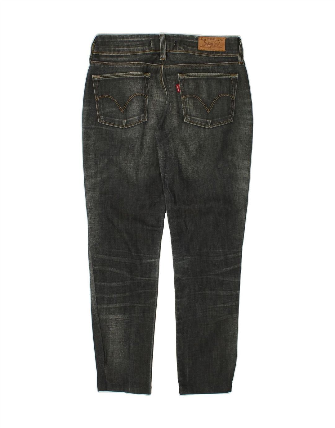 LEVI'S Womens 570 Tapered Jeans W29 L27 Grey Cotton Vintage Levi's and Second-Hand Levi's from Messina Hembry 