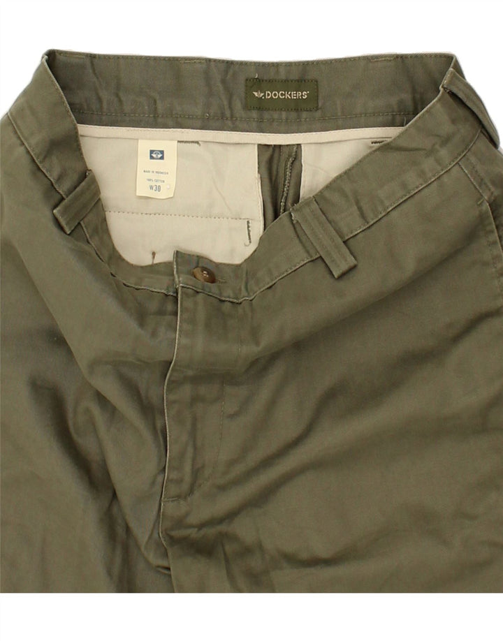 DOCKERS Mens Casual Shorts W30 Medium  Khaki Cotton Vintage Dockers and Second-Hand Dockers from Messina Hembry 