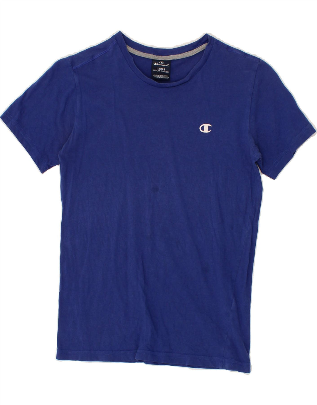 CHAMPION Boys T-Shirt Top 11-12 Years Large Blue Vintage Champion and Second-Hand Champion from Messina Hembry 