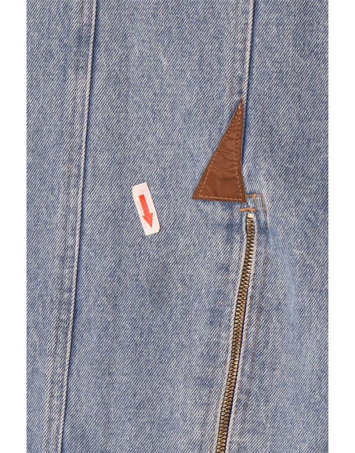 Gonna in denim da donna Revanche W26 piccola blu