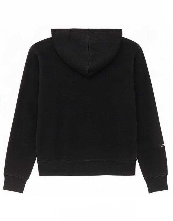 Maglione con cappuccio e zip grafica Champion per ragazzi 11-12 anni in cotone nero