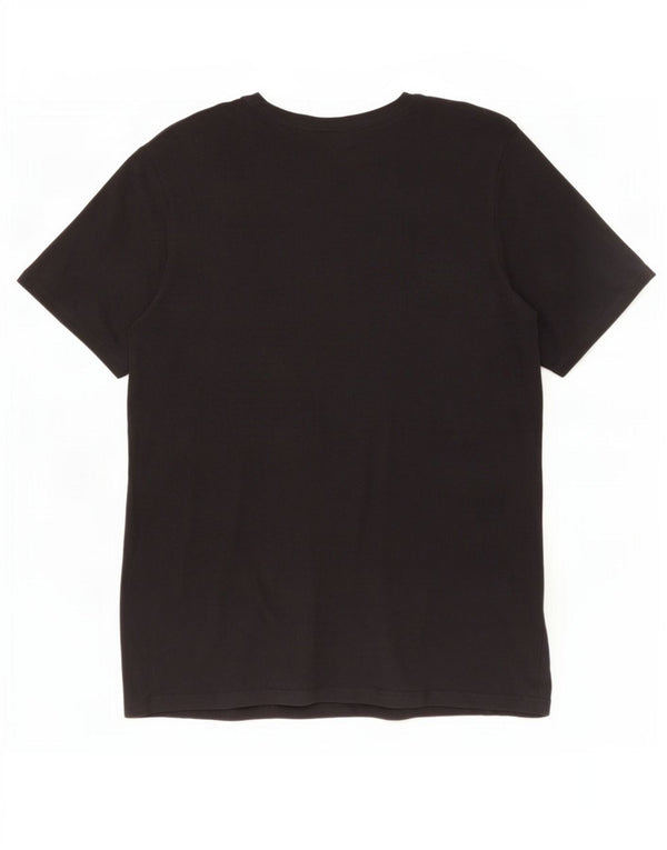 T-shirt grafica Nike da uomo con taglio atletico, grande, in cotone nero