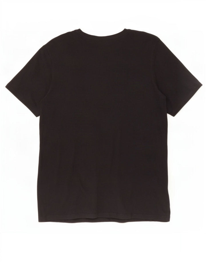 T-shirt grafica Nike da uomo con taglio atletico, grande, in cotone nero