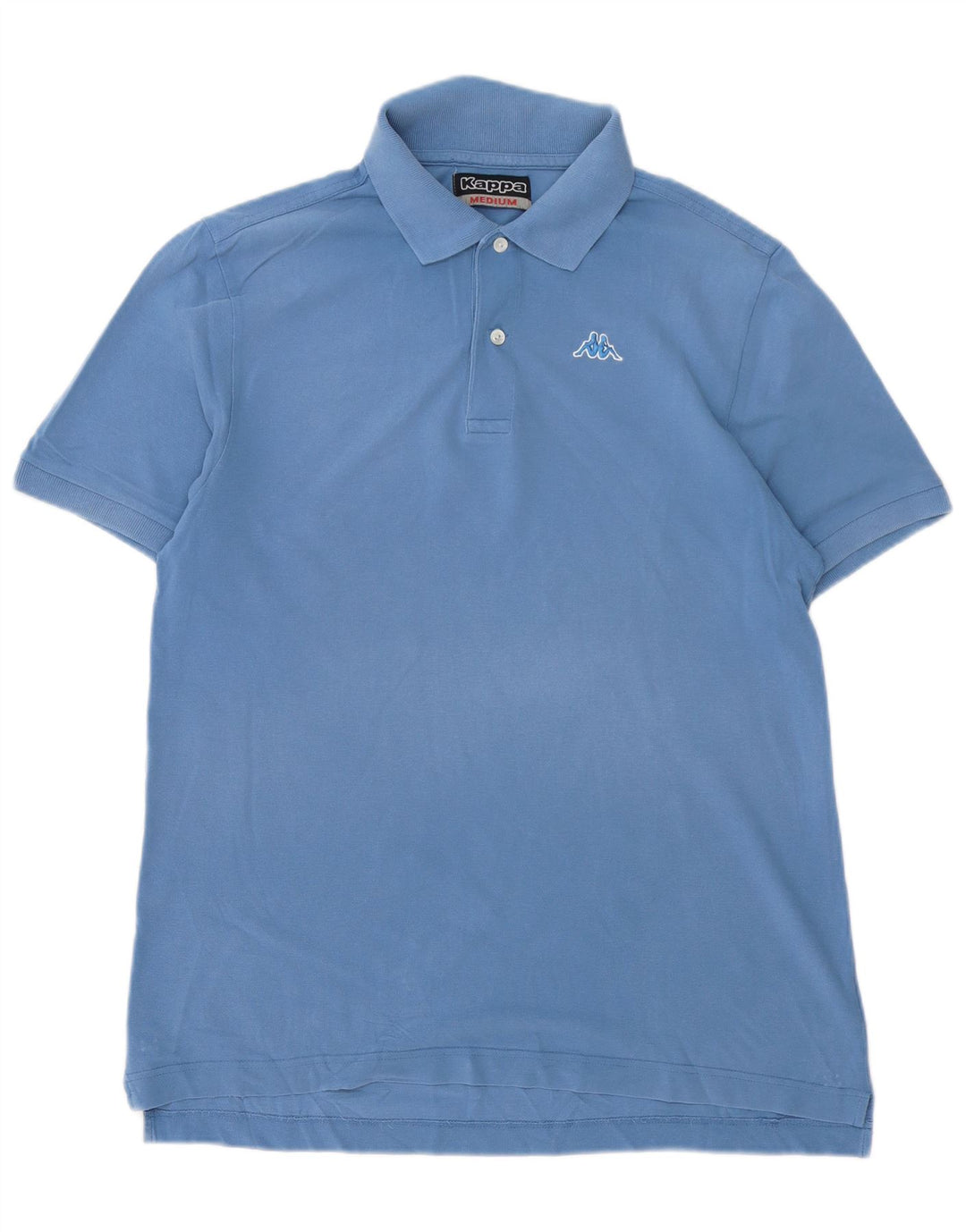 Polo Kappa Uomo Blu Medio in cotone
