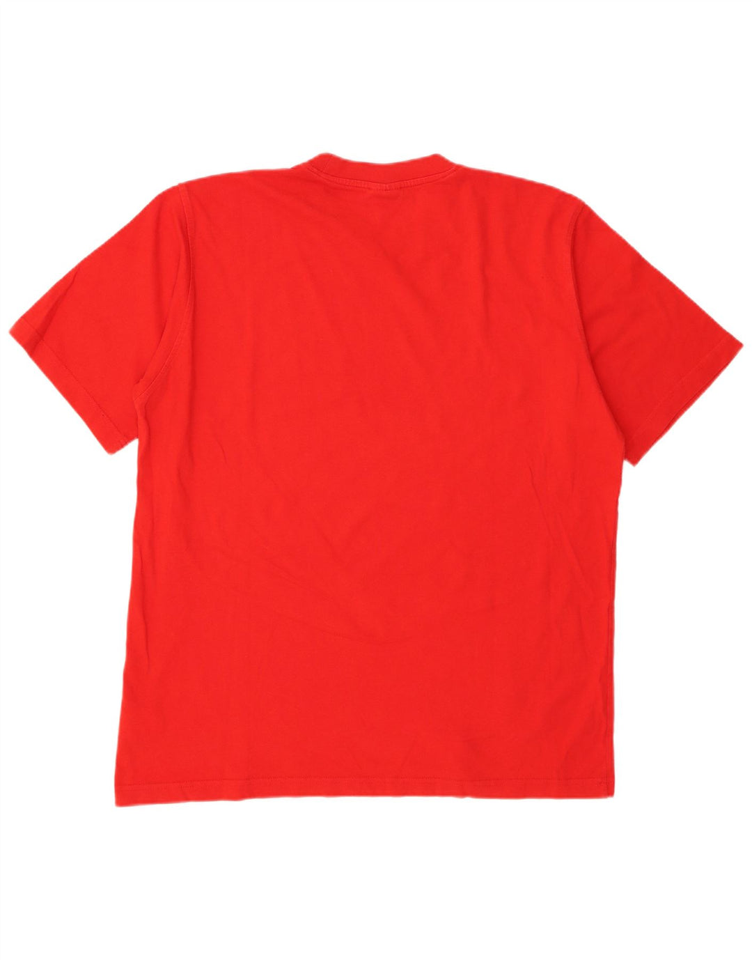 T-shirt grafica da uomo Adidas Top grande in cotone rosso