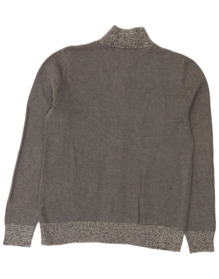 Maglione cardigan da uomo White Stuff piccolo cotone grigio
