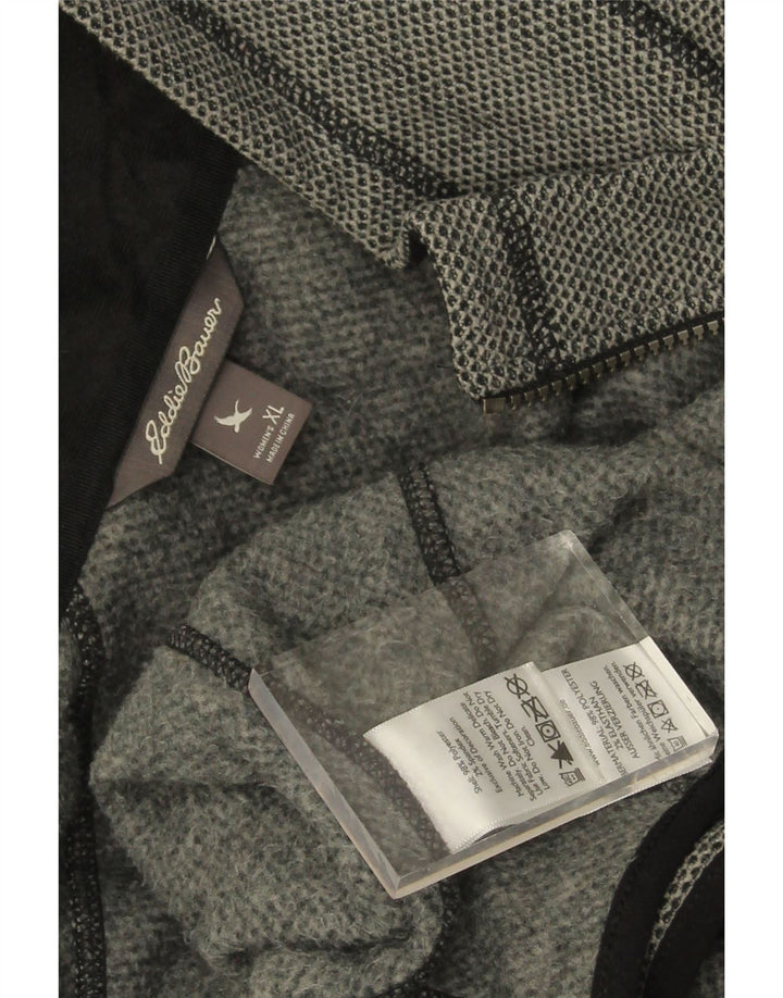 Giacca da tuta da donna Eddie Bauer UK 18 XL Poliestere grigio