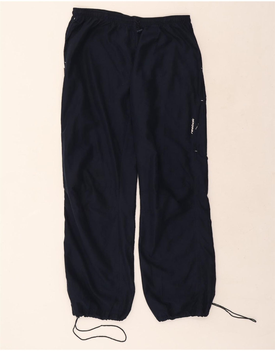Pantaloni da tuta da ragazzo Reebok Joggers 13-14 anni in poliestere blu navy