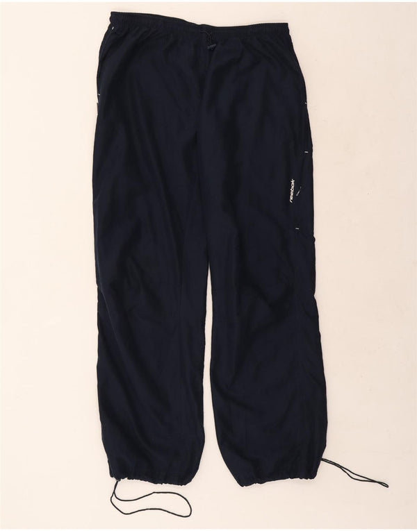 Pantaloni da tuta da ragazzo Reebok Joggers 13-14 anni in poliestere blu navy