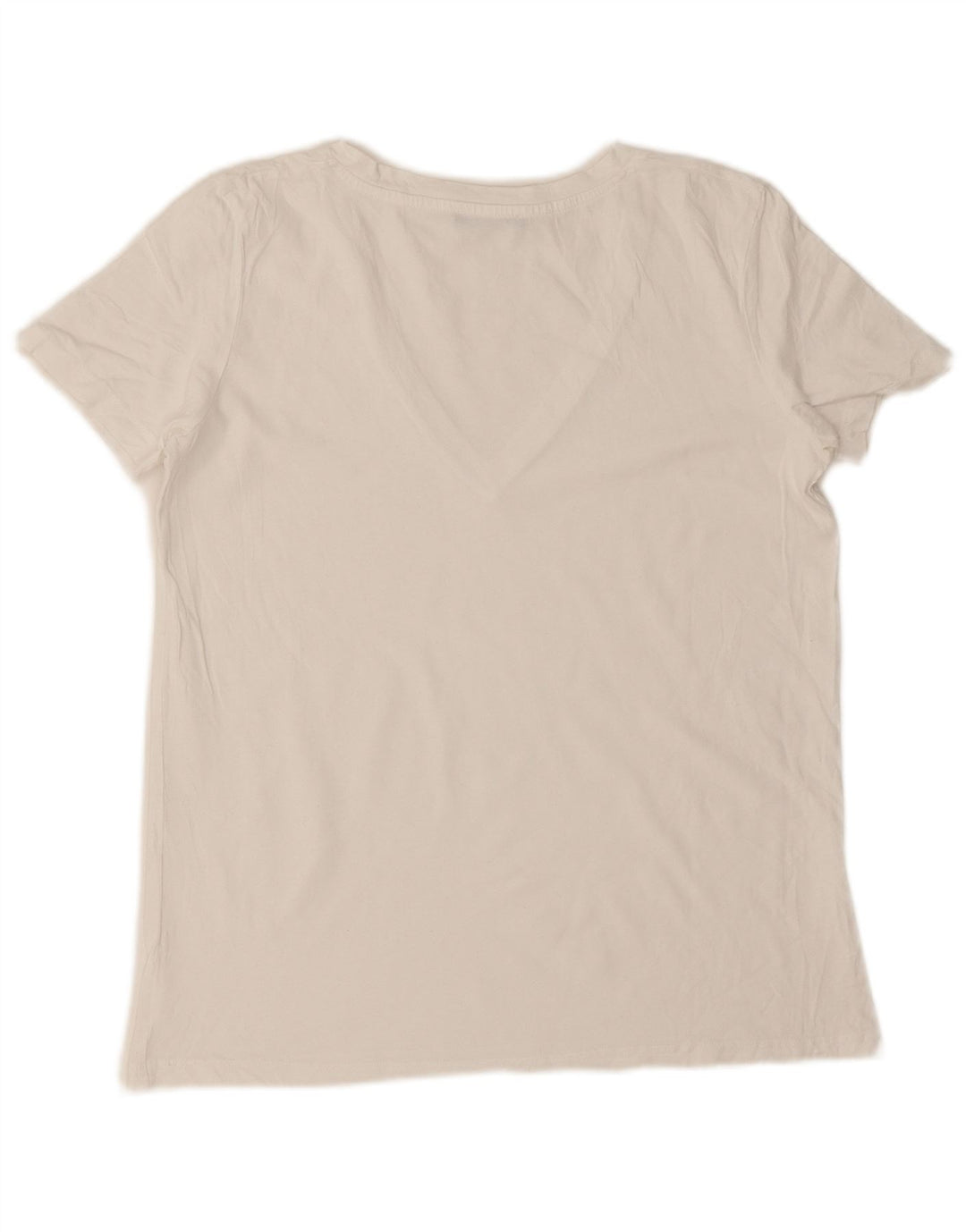 T-shirt Zara da donna Top UK 10 piccola bianca