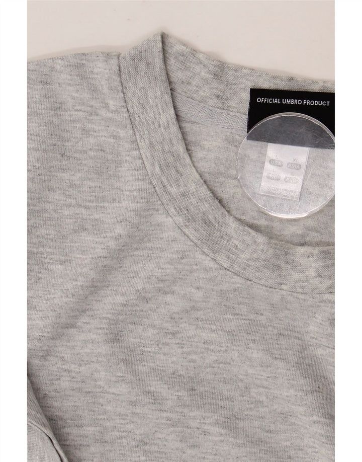 T-shirt da uomo UMBRO Top grande grigio screziato