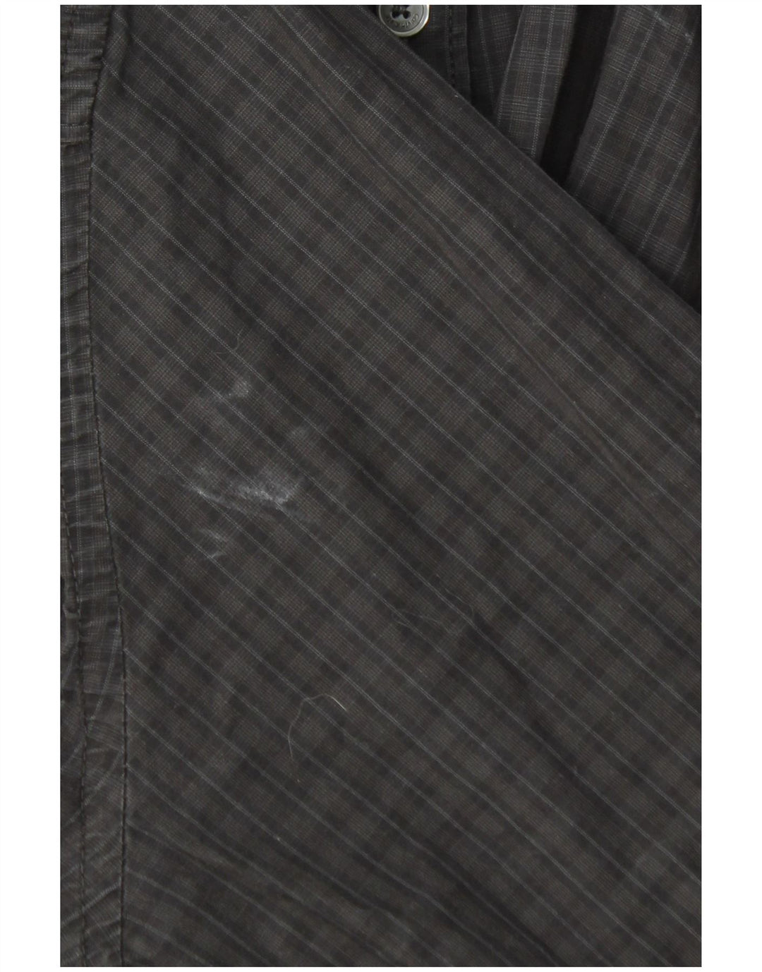 Camicia slim fit da uomo Calvin Klein, cotone a quadri neri grandi