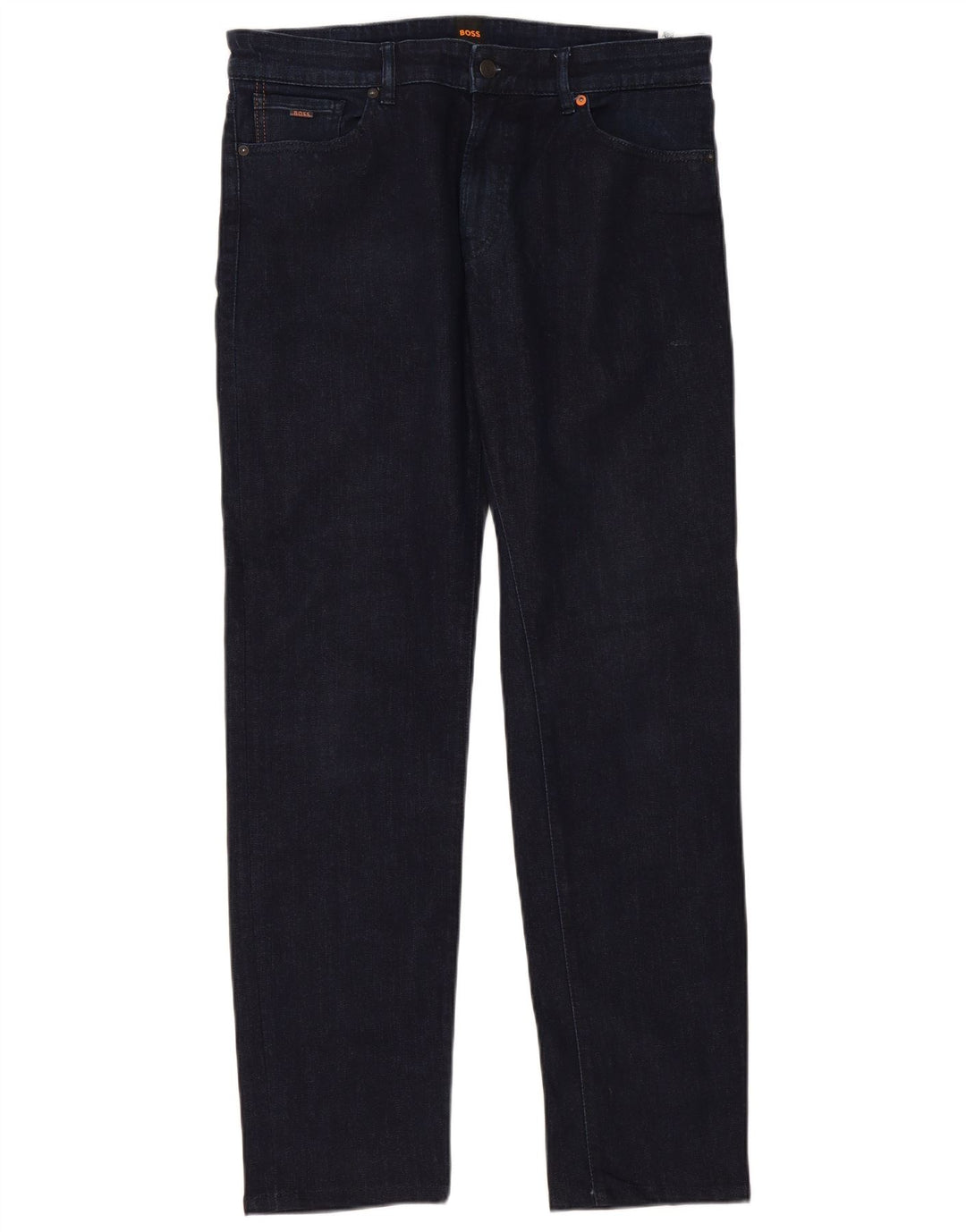 Jeans slim da donna Hugo Boss W36 L34 cotone blu navy