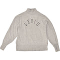 LEVI'S Womens Oversized Graphic Sweatshirt Jumper UK 10 Small Grey Cotton | Vintage Levi's | Thrift | Second-Hand Levi's | Used Clothing | Messina Hembry 