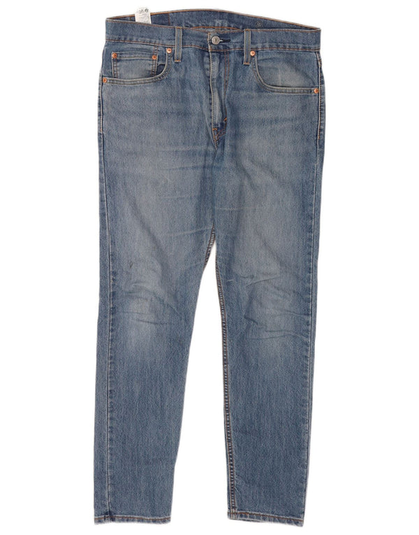 Jeans Levi's Uomo 512 Slim Tapered W33 L30 Cotone Blu