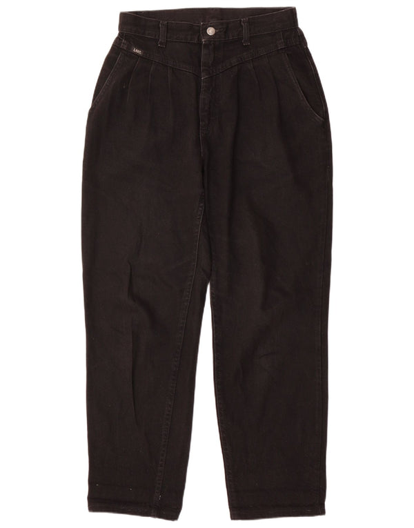 Jeans Lee affusolati a vita alta da donna US 10 Large W28 L28 Neri