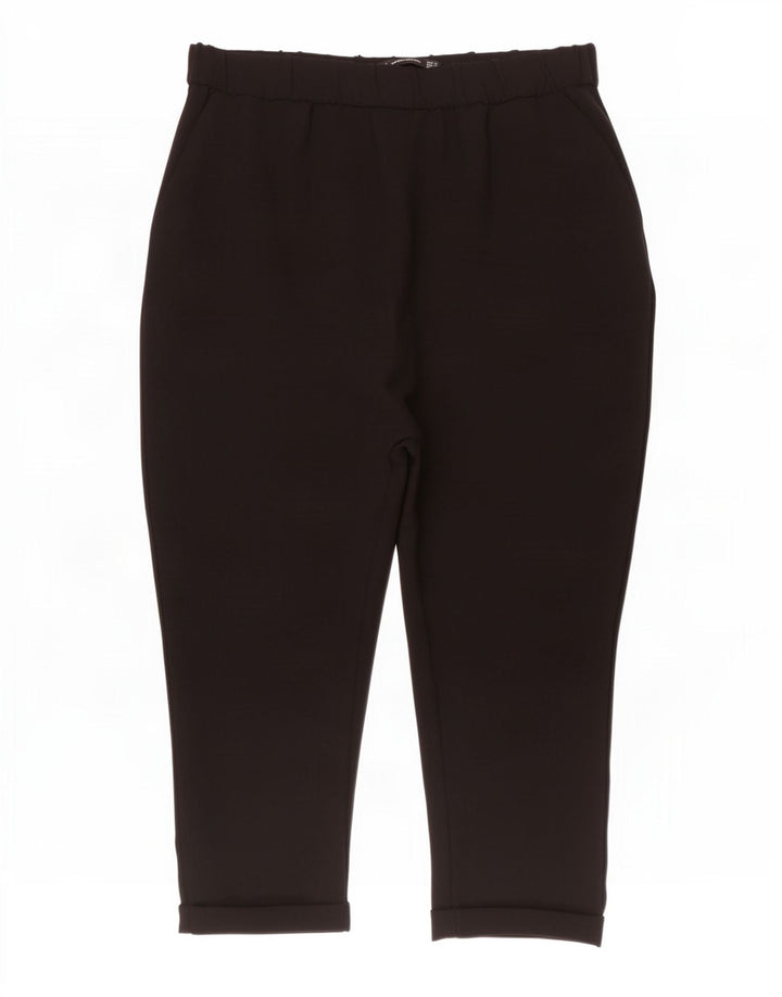 Pantaloni Zara Trafaluc Capri da donna medi W28 L19 neri