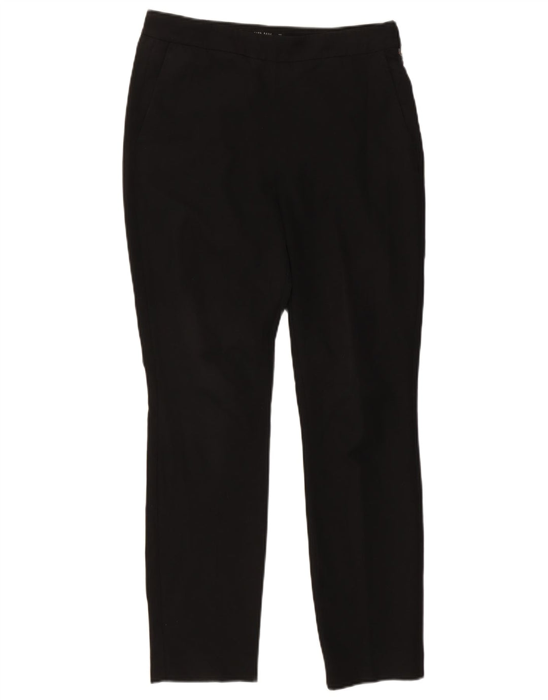 Pantaloni chino slim da donna Zara grandi W32 L28 neri
