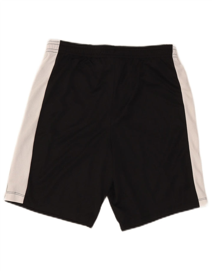NIKE Boys Dri Fit Sport Shorts 12-13 Years Large Black Polyester