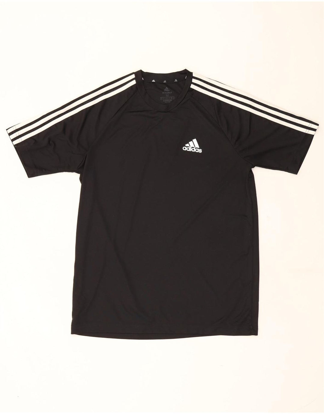 T-shirt Adidas Aeroready da uomo, media, in poliestere nero