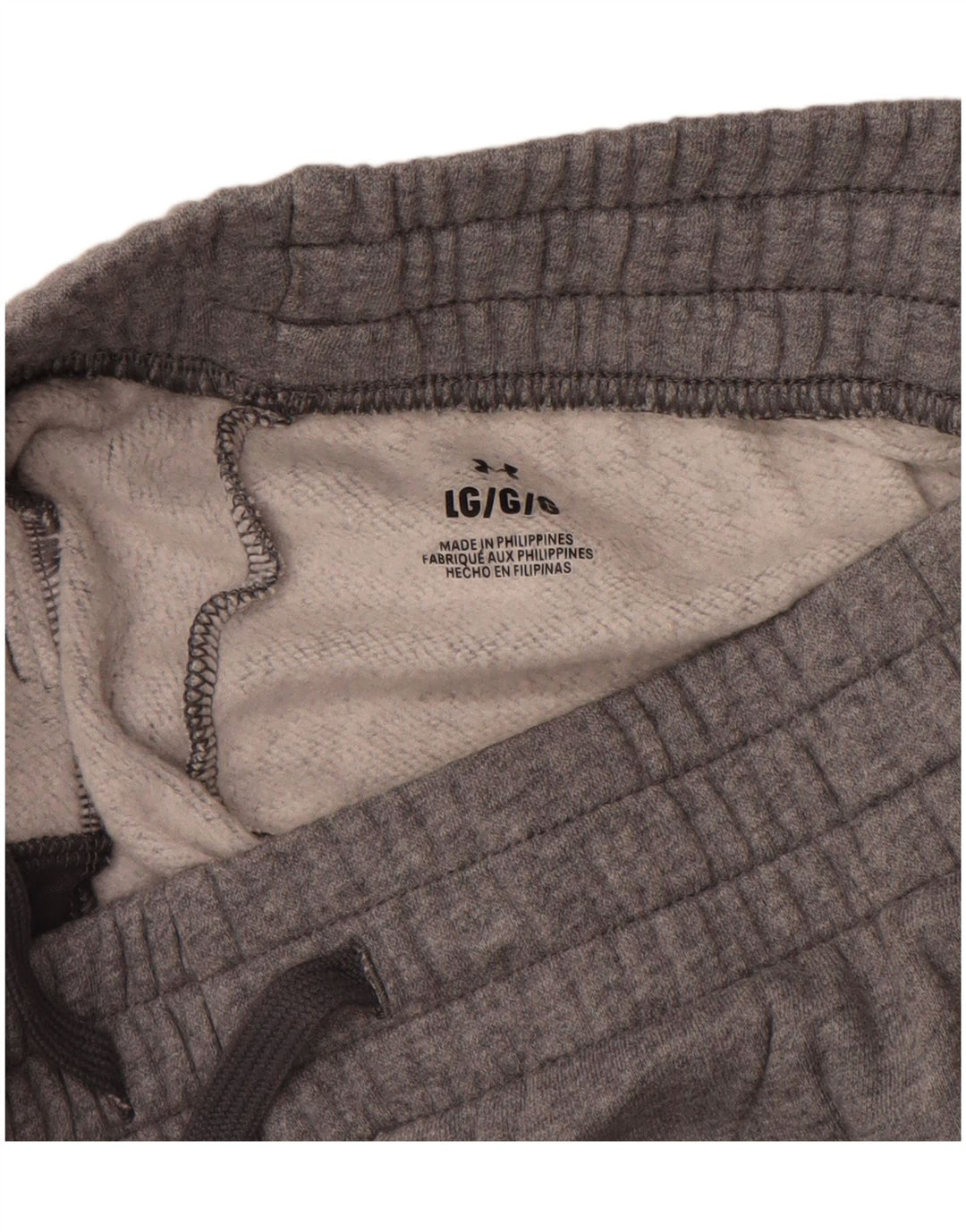 Pantaloni da tuta da donna UNDER ARMOUR Joggers UK 14 Large Grigio Cotone