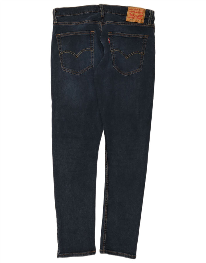 Jeans Levi's da uomo 512 slim affusolati W36 L32 cotone blu navy
