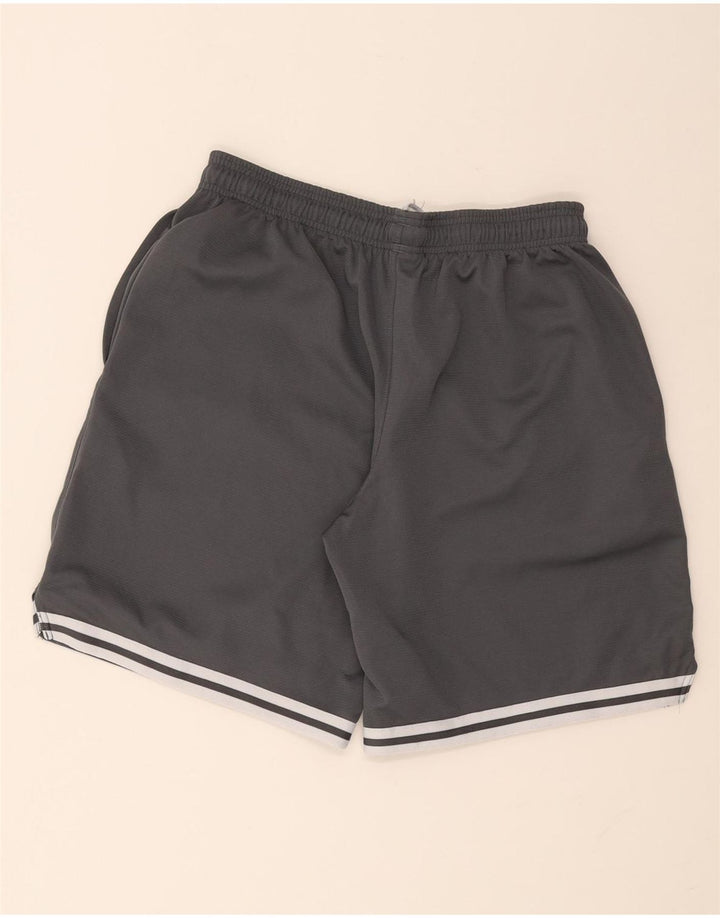 Pantaloncini sportivi da uomo Under Armour grandi a righe grigie
