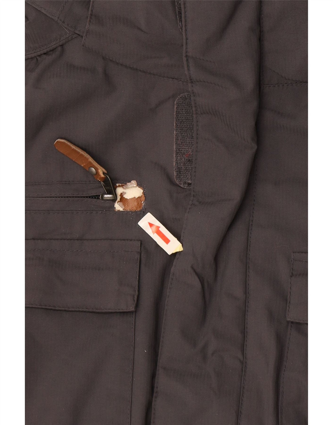 Giacca a vento con cappuccio da donna ANIMAL UK 8 Small Grigio Poliammide