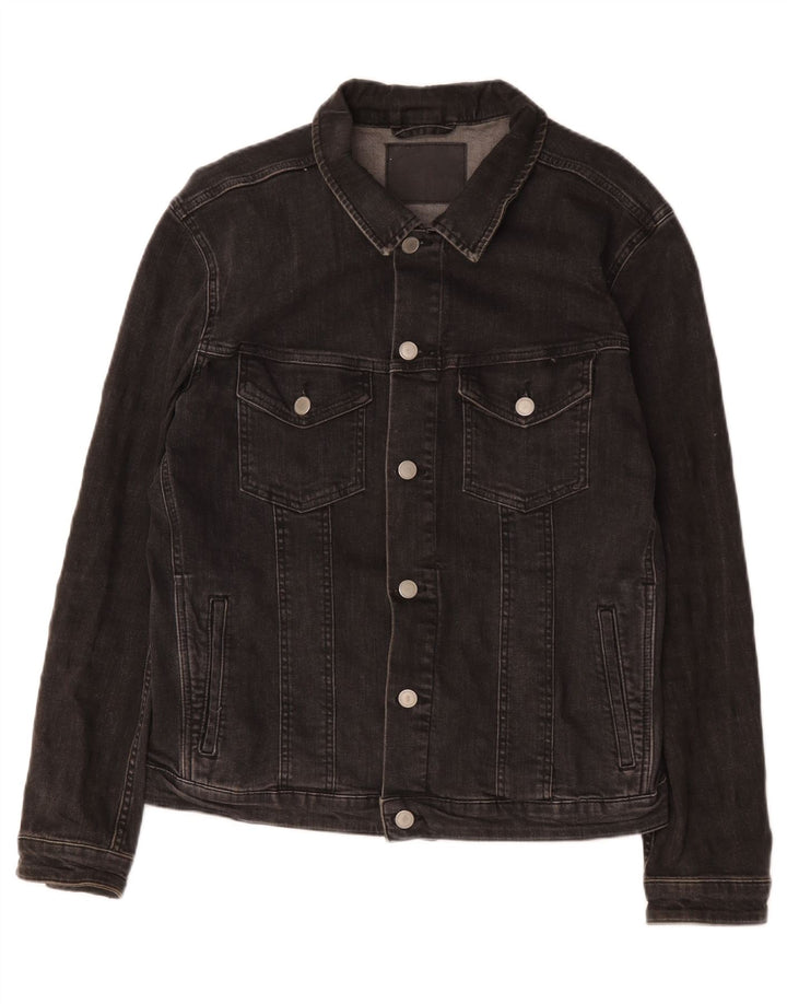 Giacca di jeans da uomo Jack & Jones UK 42 XL Cotone grigio