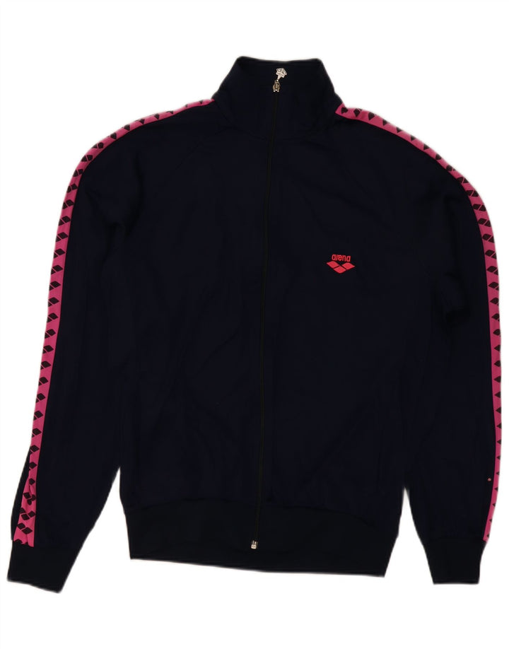 Giacca sportiva da donna con grafica Arena UK 18 XL Blu navy