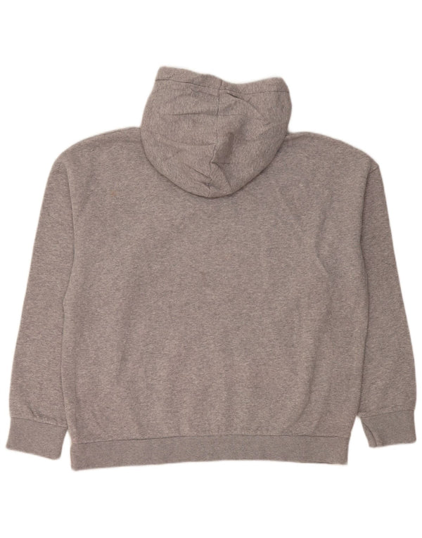 Felpa con cappuccio oversize da donna Under Armour UK 16 grande cotone grigio