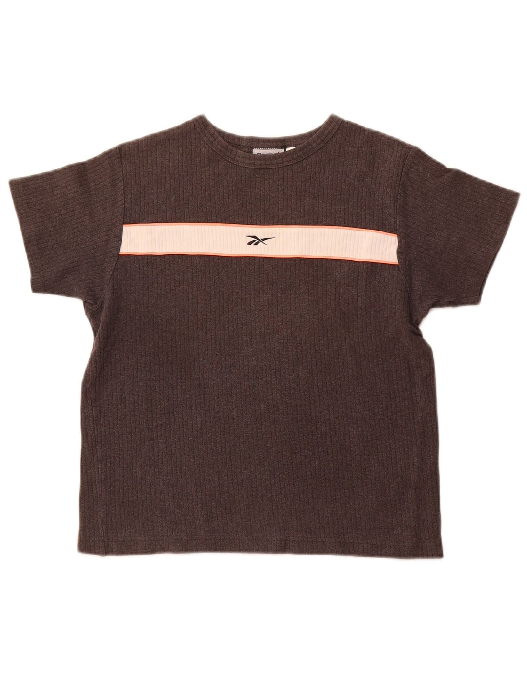 T-shirt REEBOK da donna Top UK 12 Cotone color block grigio medio