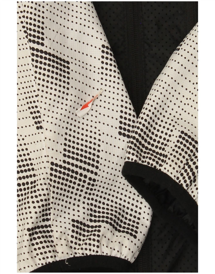 Giacca antipioggia con cappuccio Nike da uomo UK 42 XL Poliestere color block nero