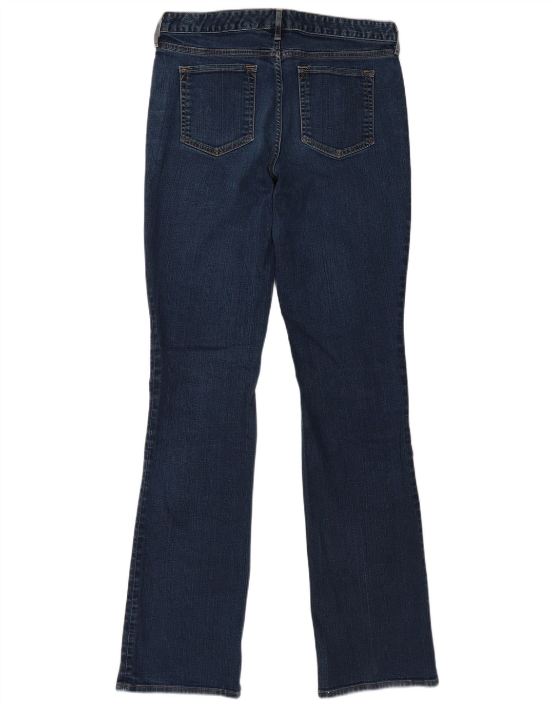 Jeans bootcut curvy da donna EDDIE BAUER US 10 Large W32 L35 cotone blu