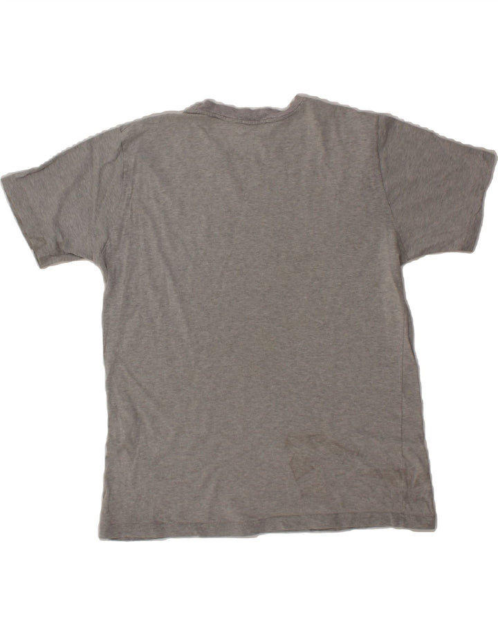 TRUSSARDI JEANS Mens Graphic T-Shirt Top Medium Grey Vintage Trussardi Jeans and Second-Hand Trussardi Jeans from Messina Hembry 