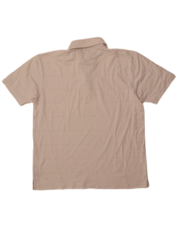 TOMMY HILFIGER Polo da uomo in cotone a righe grandi bianche